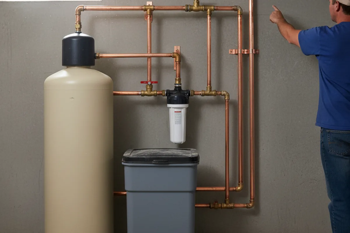 Whole-house water treatment system installed in Flourtown
